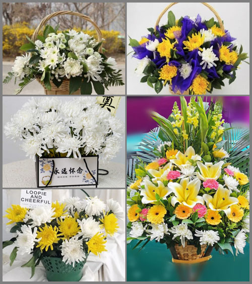 贵州毕节市黔西县协和乡果坝村白事提篮配送